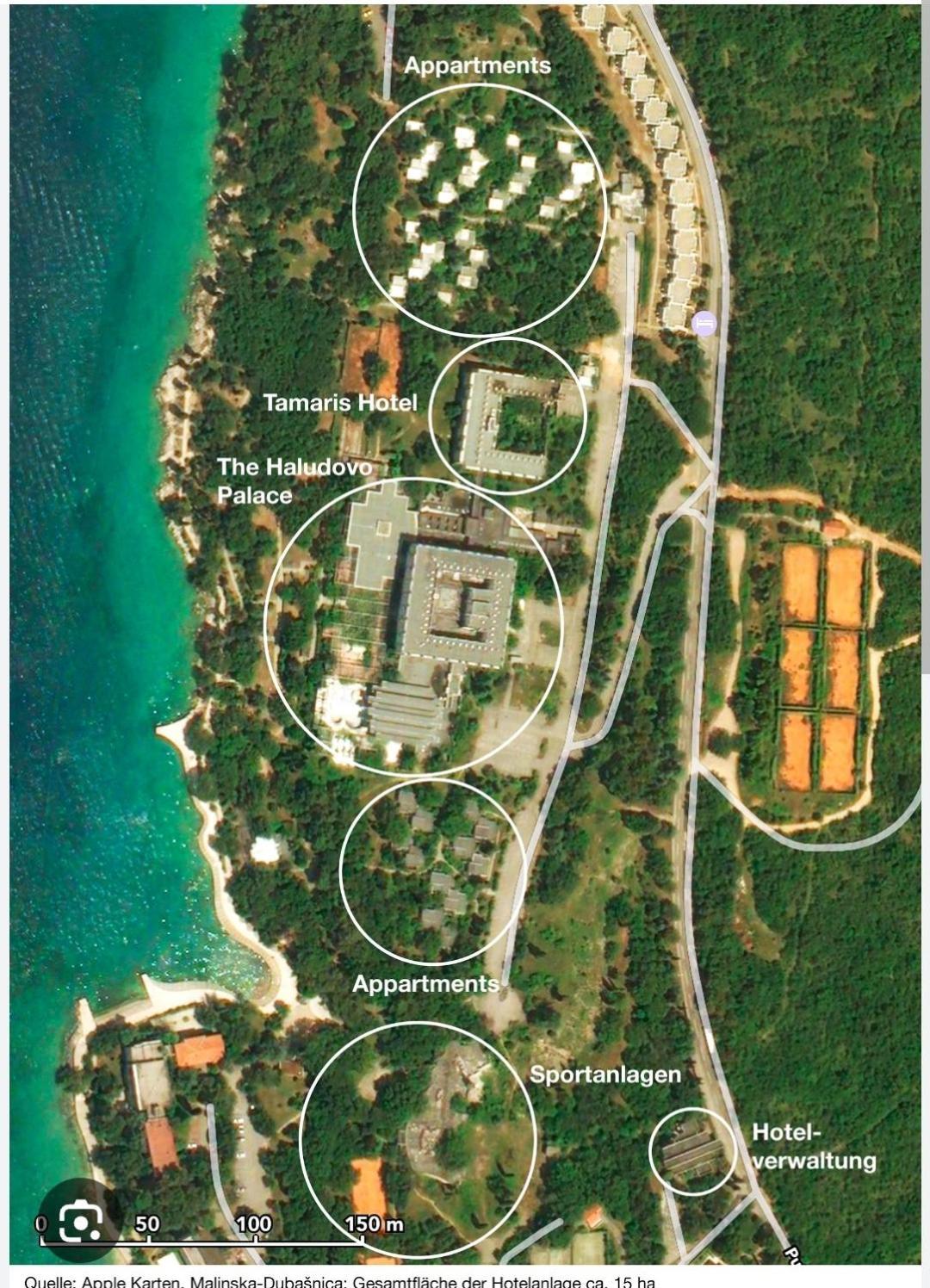 Haludovo Virtual Ruin Hotel Bungaloos Apartments And Camping, International Cooperation And Assistance For Rebirth Baracska ภายนอก รูปภาพ
